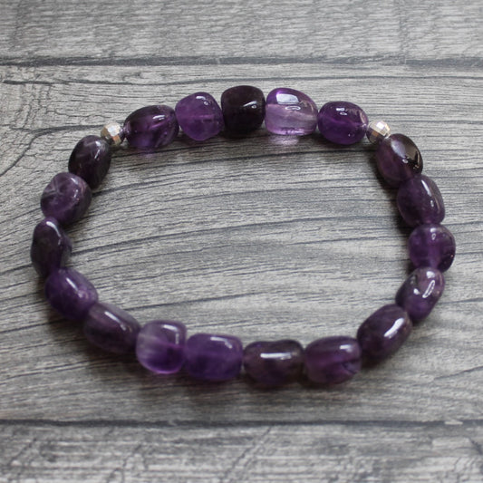 AMETHYST Bracelet - Sterling Silver image 1