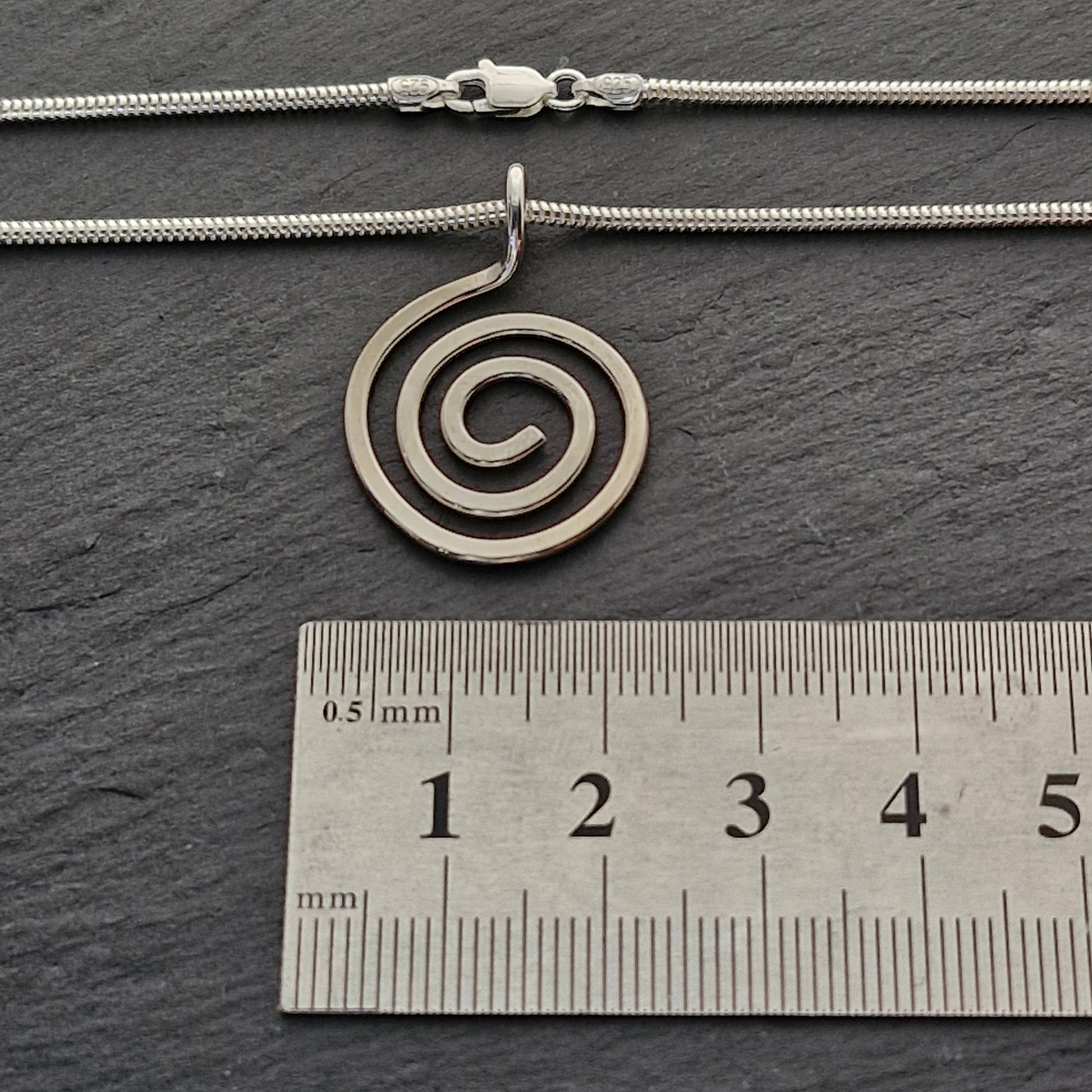 SPIRAL Pendant - Sterling Silver image 2