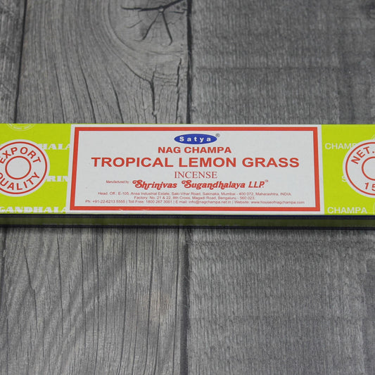 TROPICAL LEMON GRASS Incense (Satya) image 0