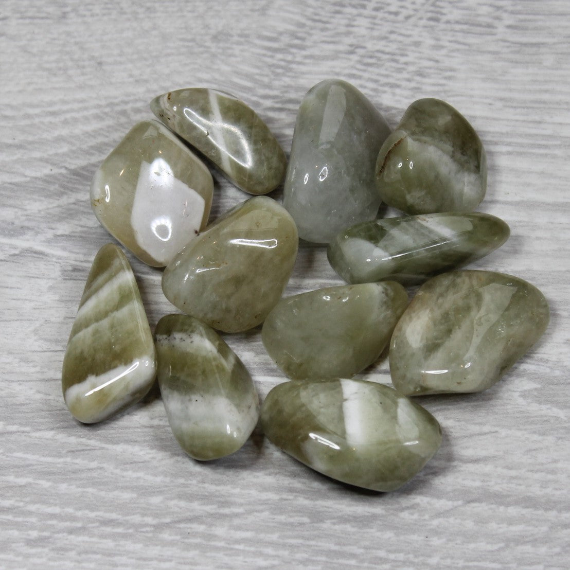 PRASIOLITE Tumblestone image 0