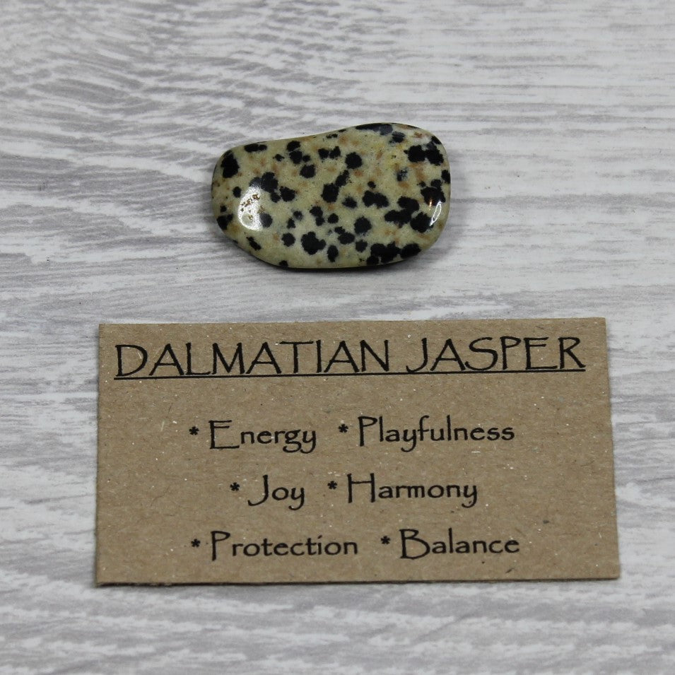 DALMATIAN JASPER Tumblestone image 1