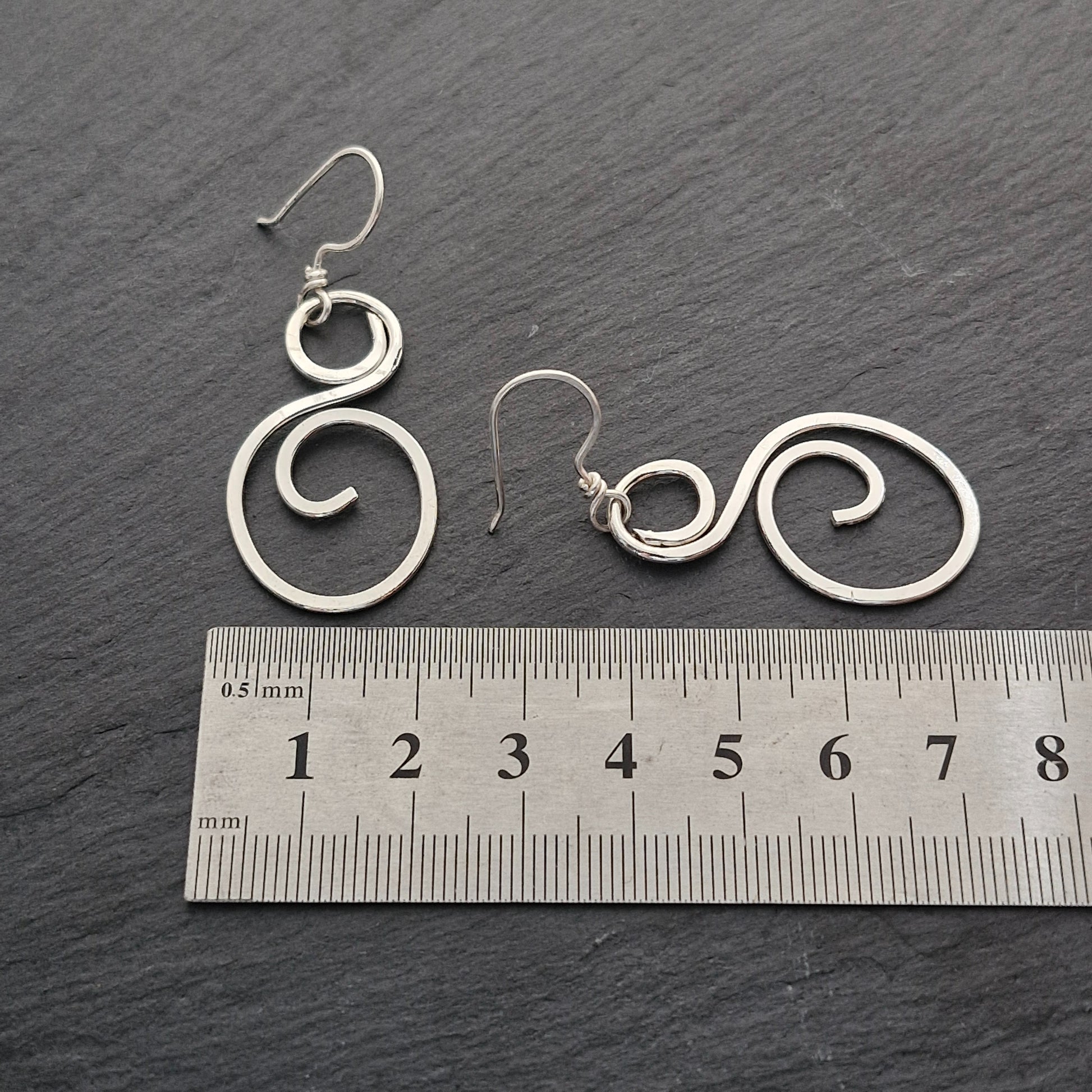 SPIRAL Earrings - Sterling Silver image 3