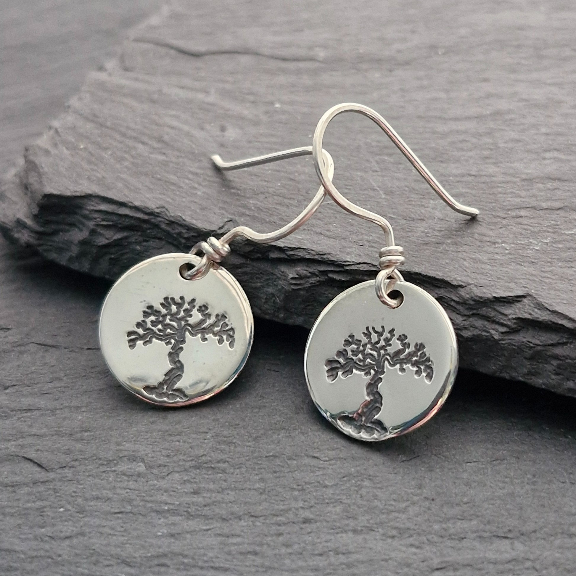 TREE OF LIFE Earrings - Sterling Silver image 2