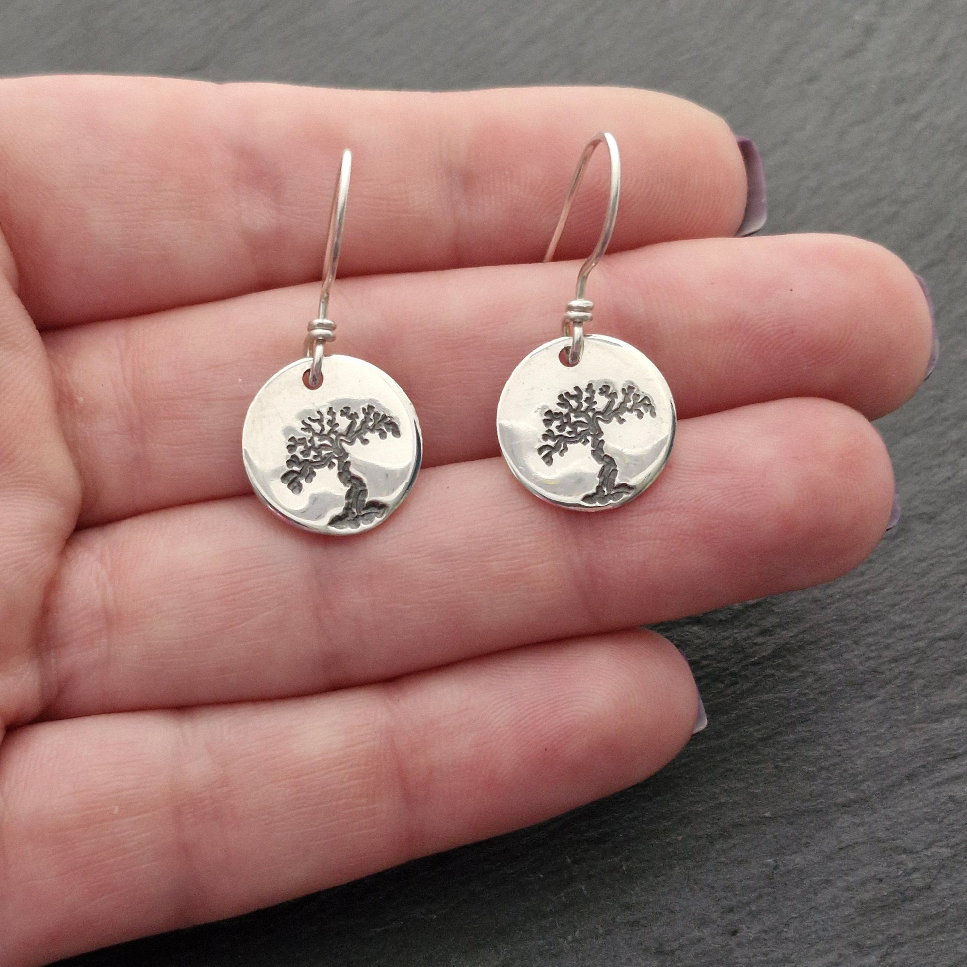 TREE OF LIFE Earrings - Sterling Silver image 4