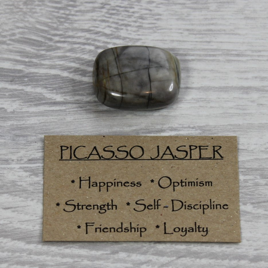 PICASSO JASPER Tumblestone image 1
