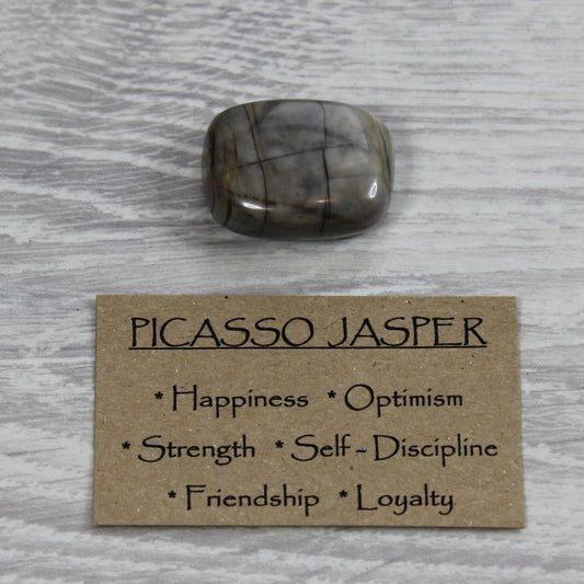 PICASSO JASPER Tumblestone image 1