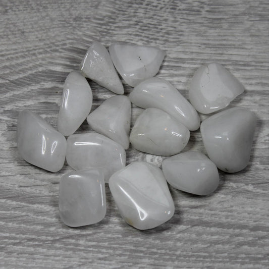SNOW QUARTZ Tumblestone image 0