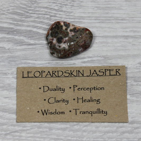 LEOPARDSKIN JASPER Tumblestone image 1