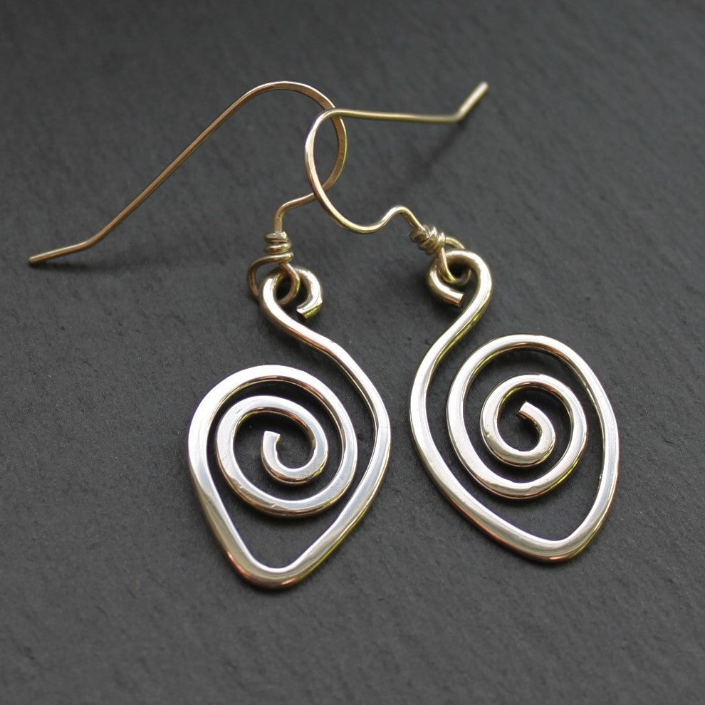 SPIRAL Earrings - Sterling Silver image 0