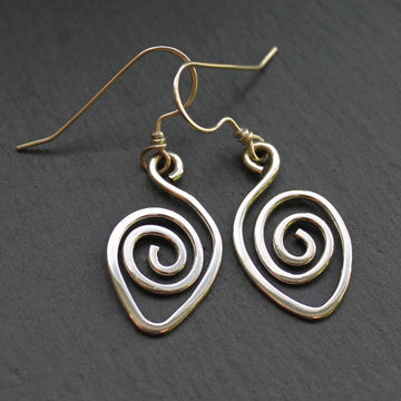 SPIRAL Earrings - Sterling Silver image 0