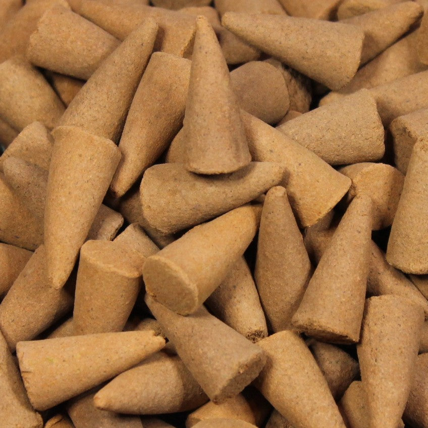 ORANGE & CINNAMON Incense Cones (x10) image 0