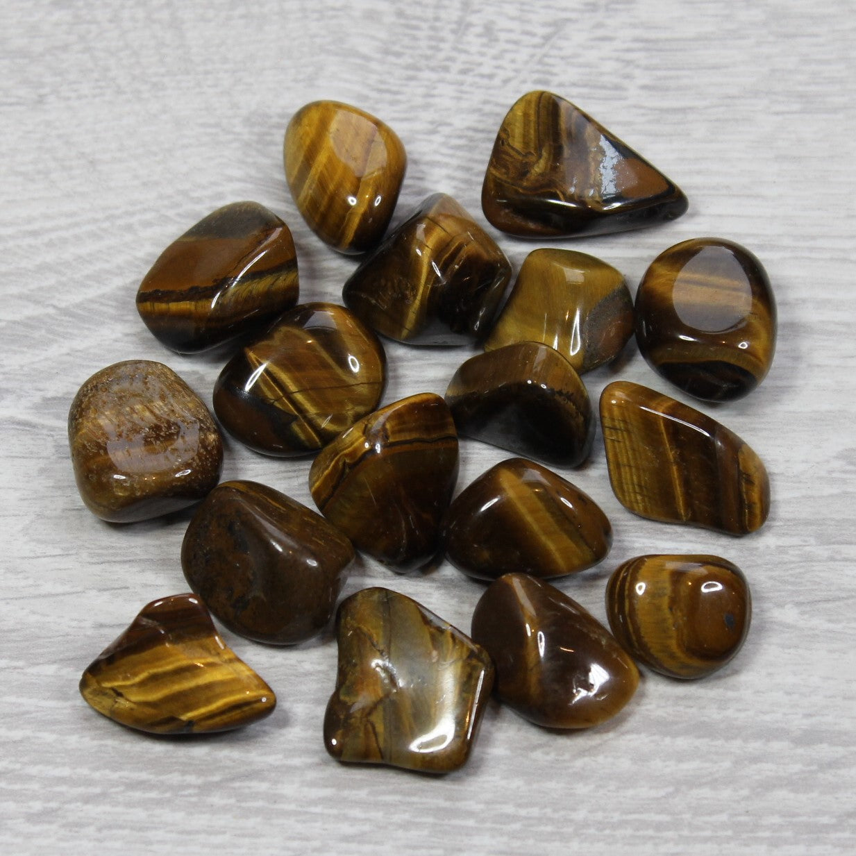TIGER'S EYE Tumblestone image 0