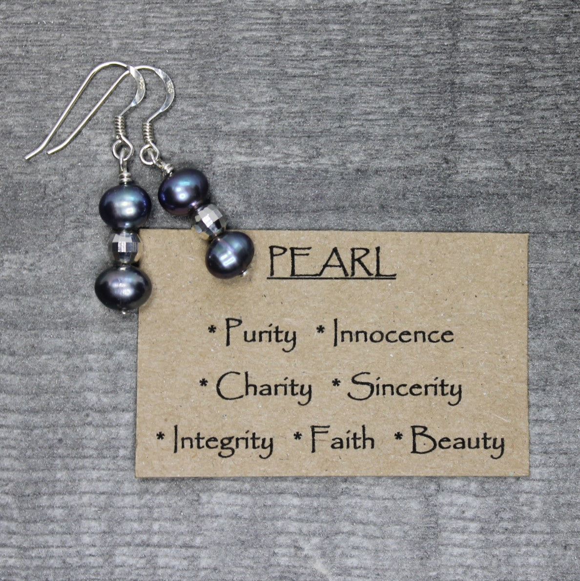 FRESHWATER PEARL Earrings - Sterling Silver image 2