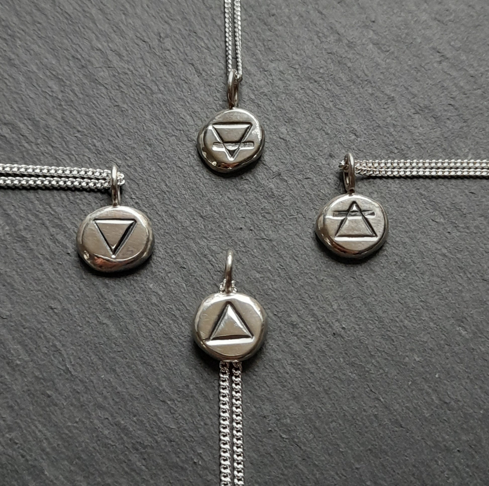 ELEMENT Pendant (Earth, Air, Fire, Water) - Sterling Silver image 3