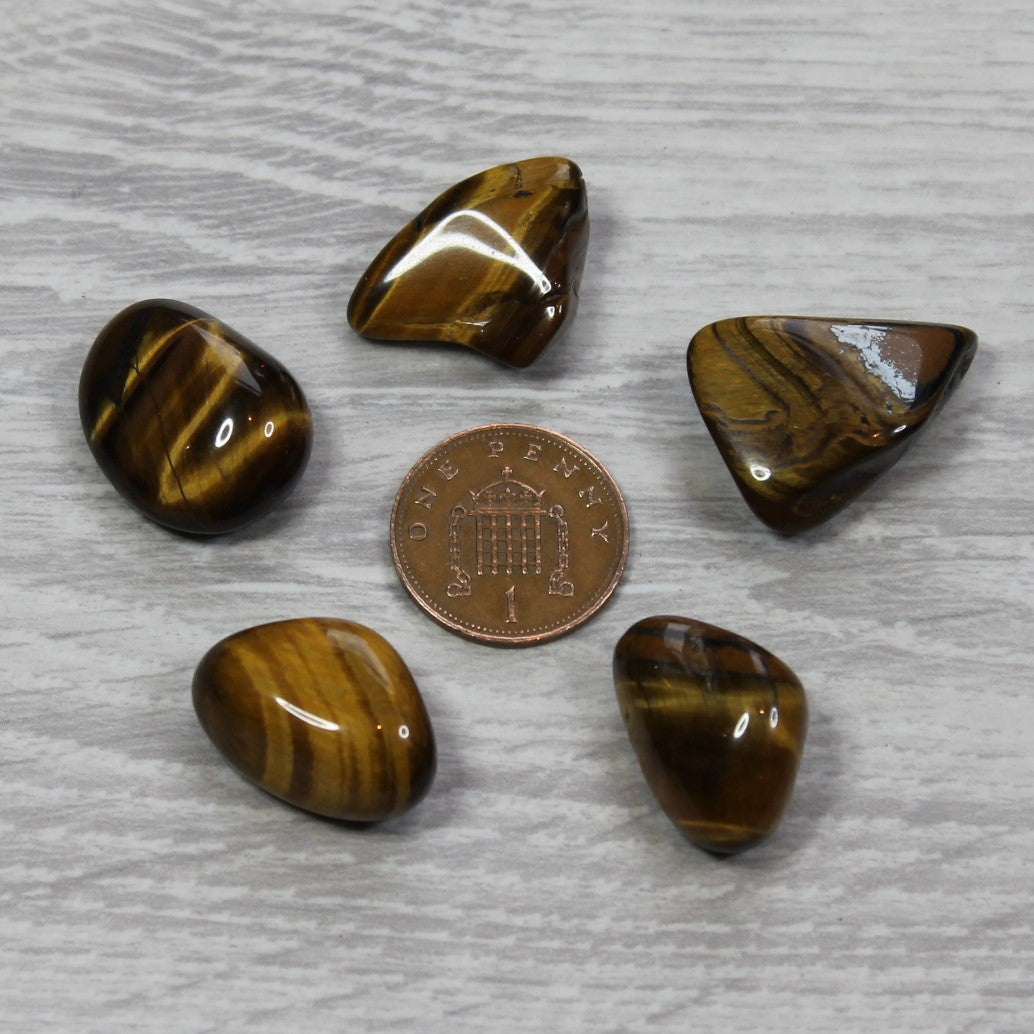 TIGER'S EYE Tumblestone image 2