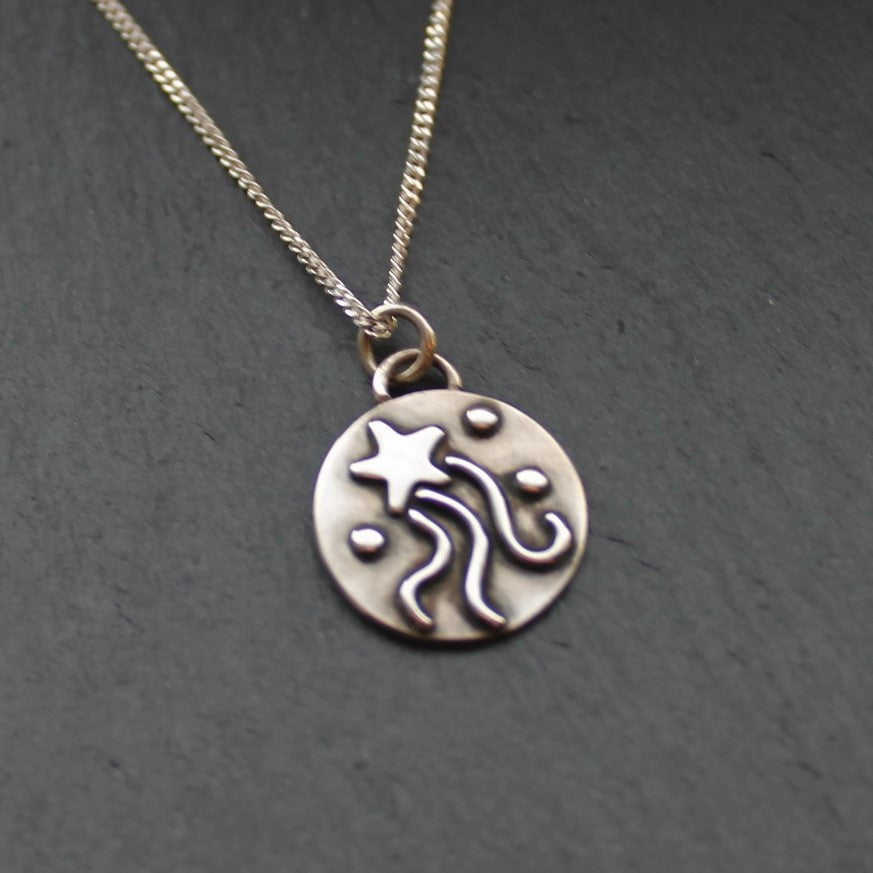 SHOOTING STAR Pendant - Sterling Silver image 0