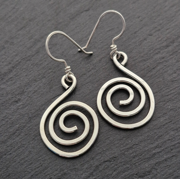SPIRAL Earrings - Sterling Silver