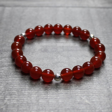 CARNELIAN Bracelet - Sterling Silver image 0