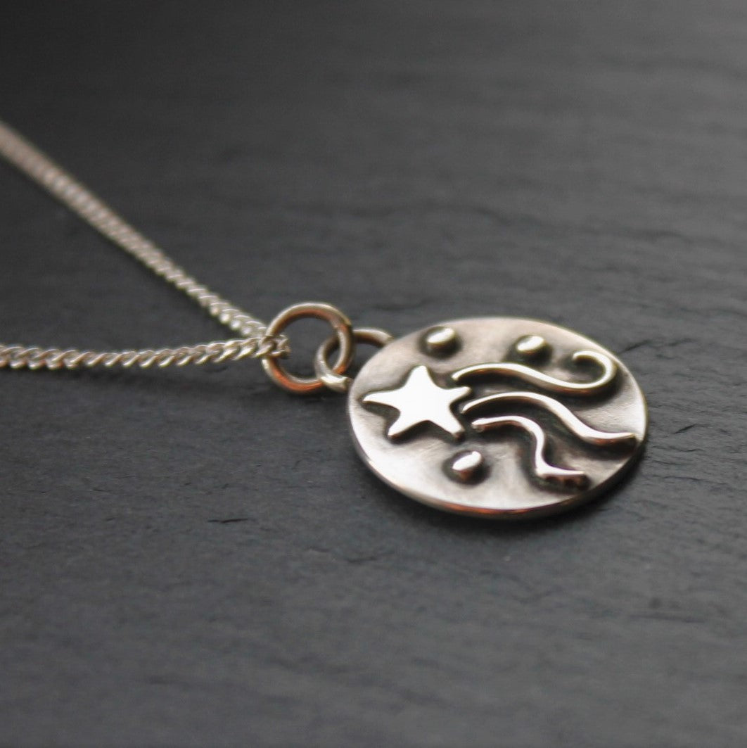 SHOOTING STAR Pendant - Sterling Silver image 1