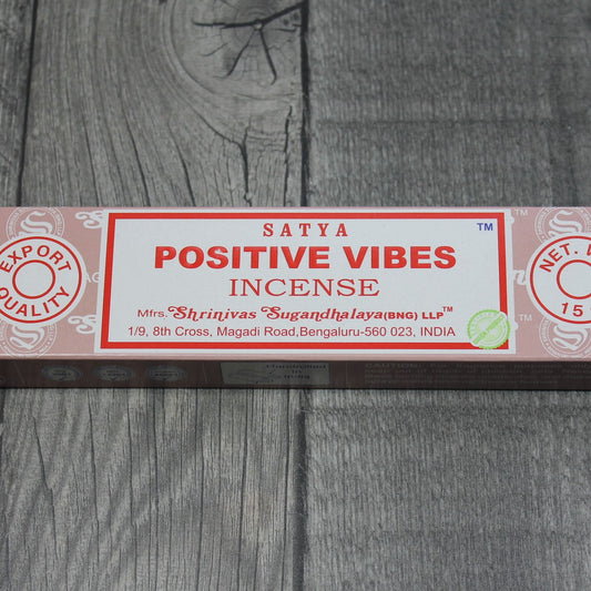 POSITIVE VIBES Incense (Satya) image 0