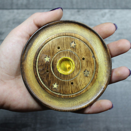 Mango Wood Ash Catcher - STARS image 1