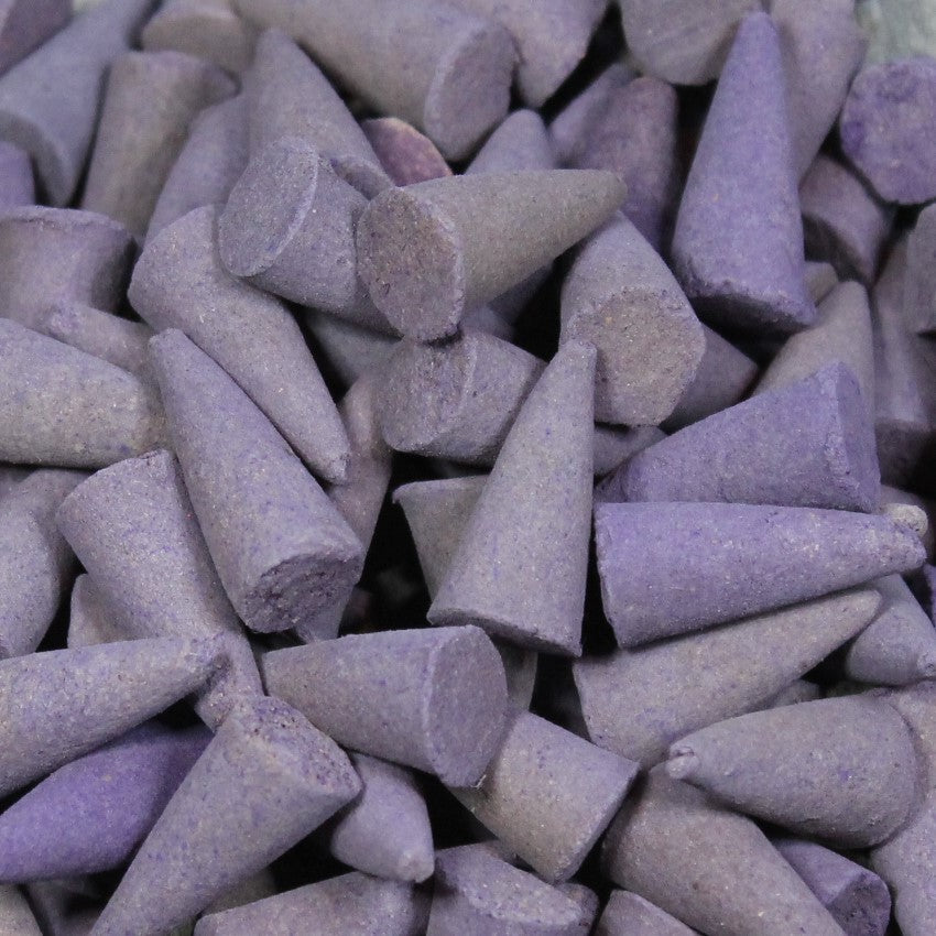 LAVENDER Incense Cones (x10) image 0