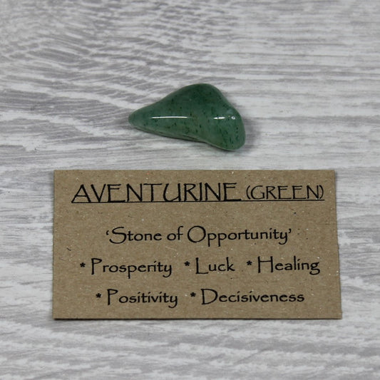 GREEN AVENTURINE Tumblestone image 1