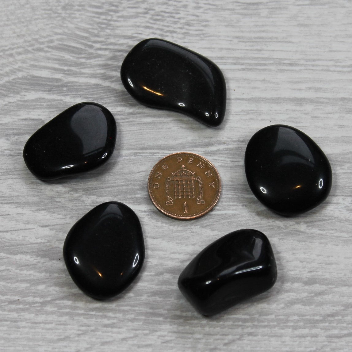 BLACK OBSIDIAN Tumblestone image 2