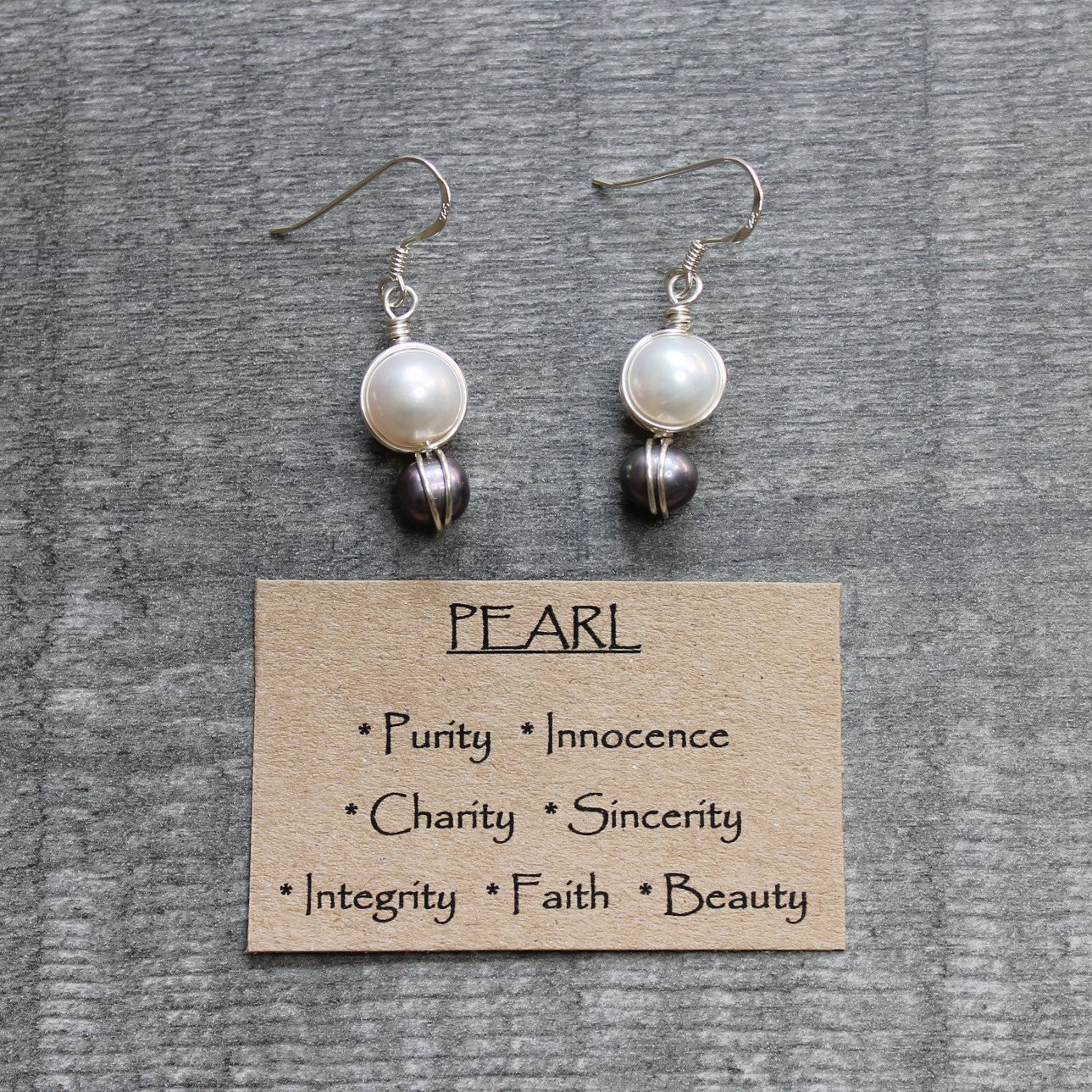 FRESHWATER PEARL Earrings - Sterling Silver image 2