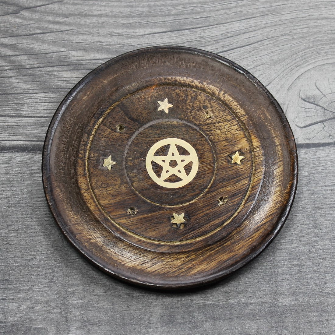 Mango Wood Ash Catcher - PENTACLE image 0