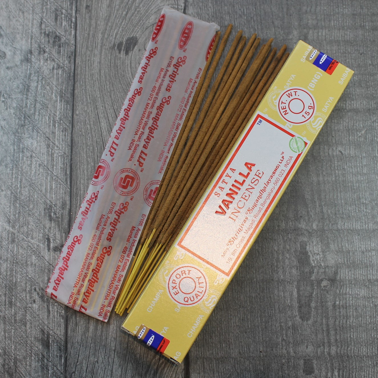 VANILLA Incense (Satya) image 1
