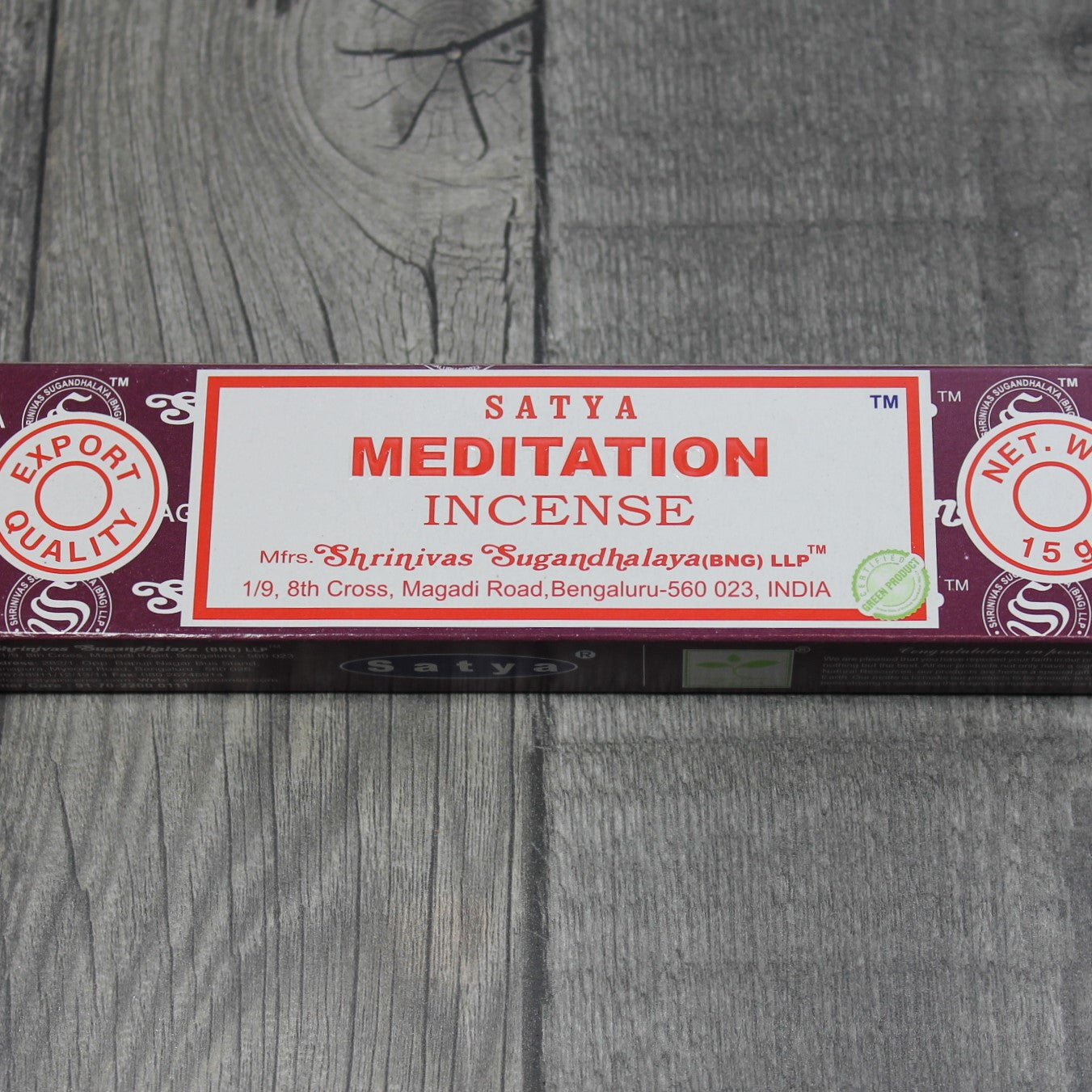 MEDITATION Incense (Satya) image 0