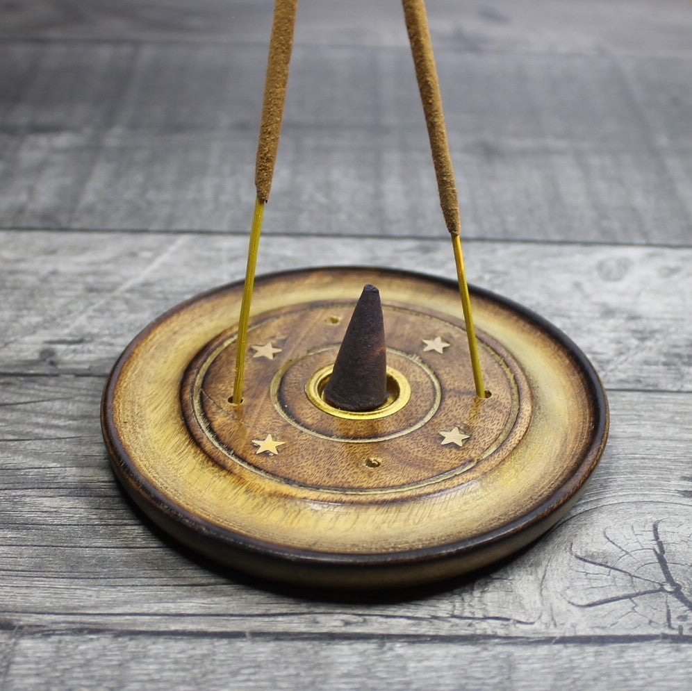 Mango Wood Ash Catcher - STARS image 2