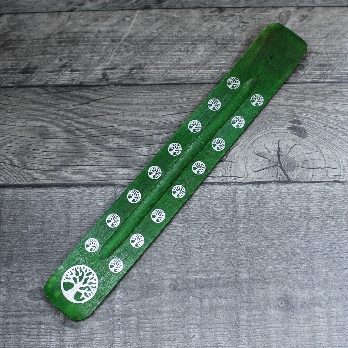 GREEN Ash Catcher - TREE OF LIFE image 0