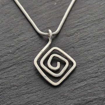 SPIRAL Pendant - Sterling Silver image 0