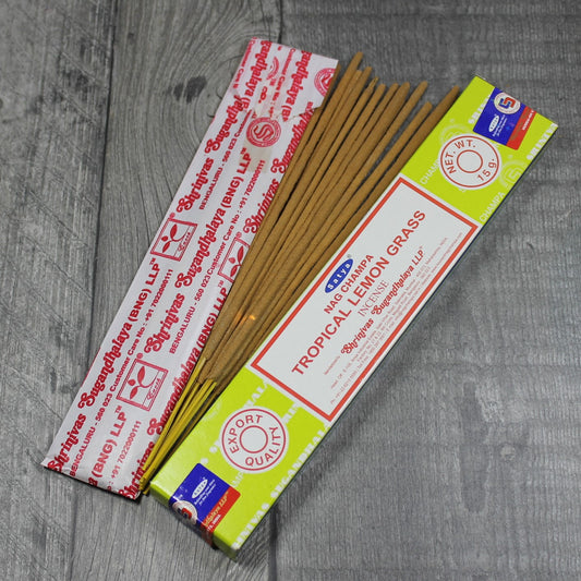 TROPICAL LEMON GRASS Incense (Satya) image 1