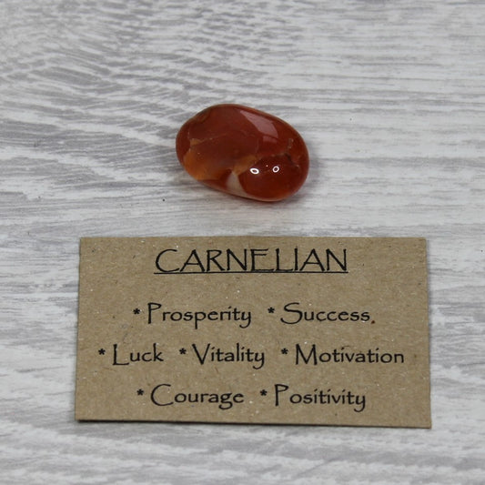 CARNELIAN Tumblestone (small) image 1