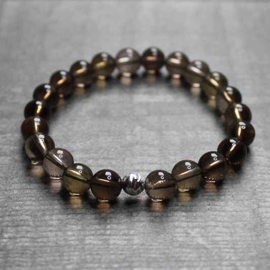 SMOKY QUARTZ Bracelet - Sterling Silver image 0