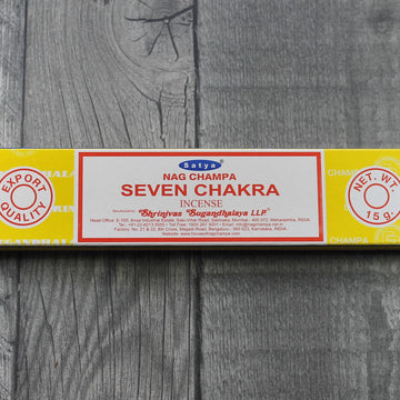 SEVEN CHAKRA Incense (Satya) image 0