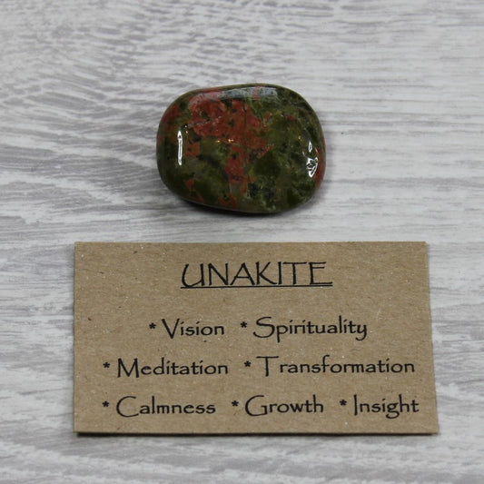 UNAKITE Tumblestone image 1