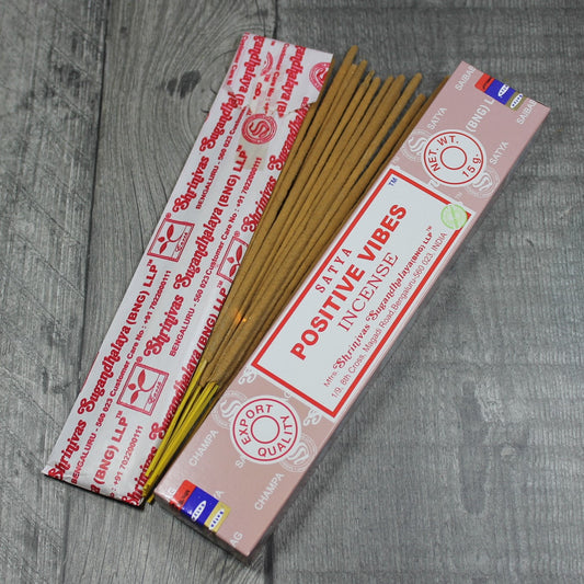 POSITIVE VIBES Incense (Satya) image 1