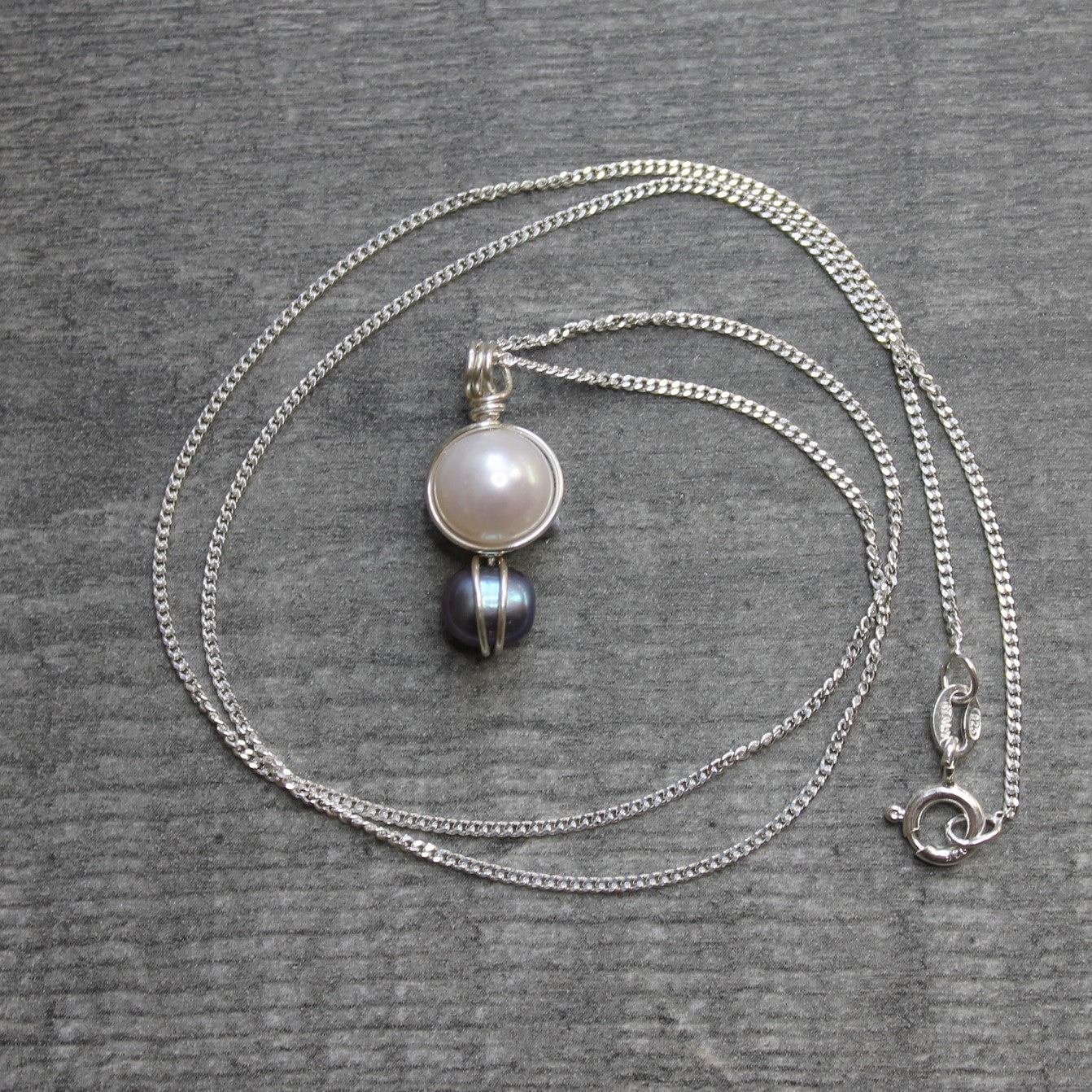 FRESHWATER PEARL Pendant - Sterling Silver image 4