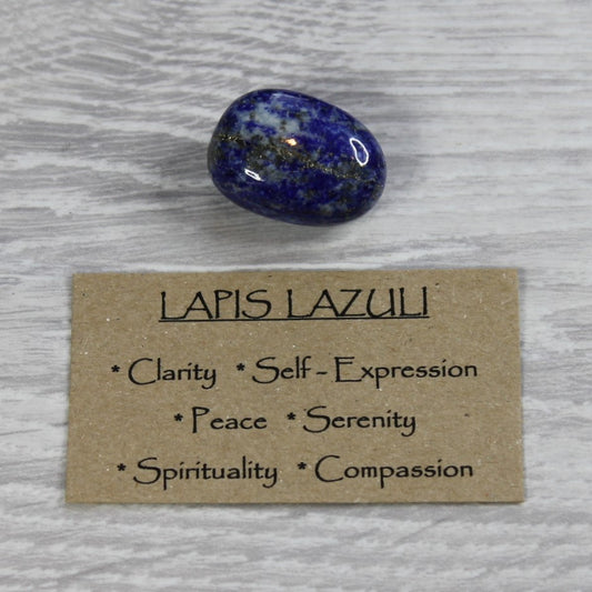 LAPIS LAZULI Tumblestone (small) image 1