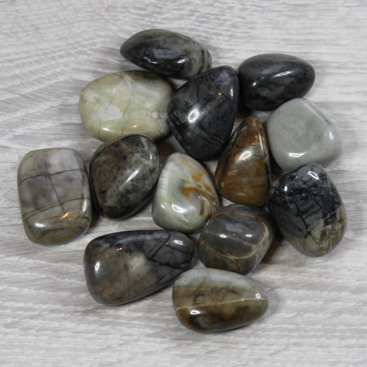 PICASSO JASPER Tumblestone image 0