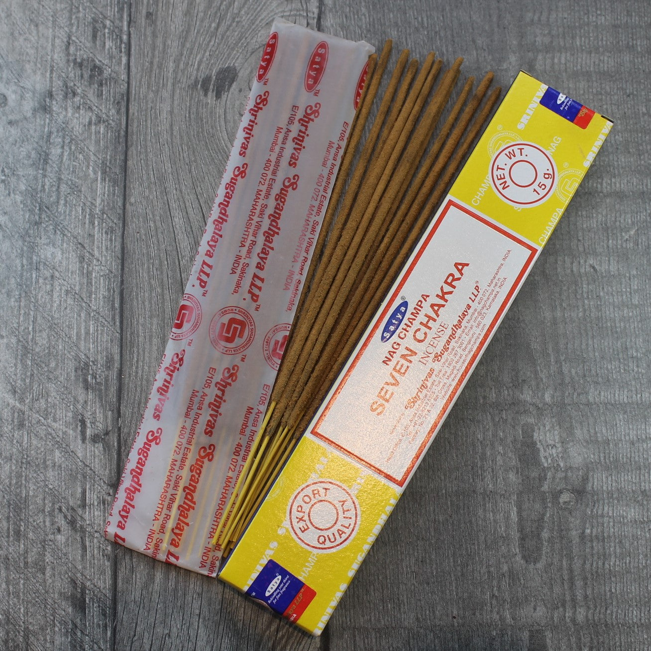 SEVEN CHAKRA Incense (Satya) image 1