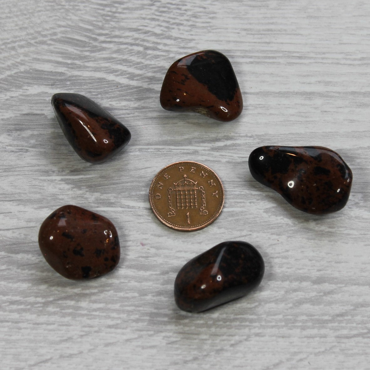 MAHOGANY OBSIDIAN Tumblestone image 2