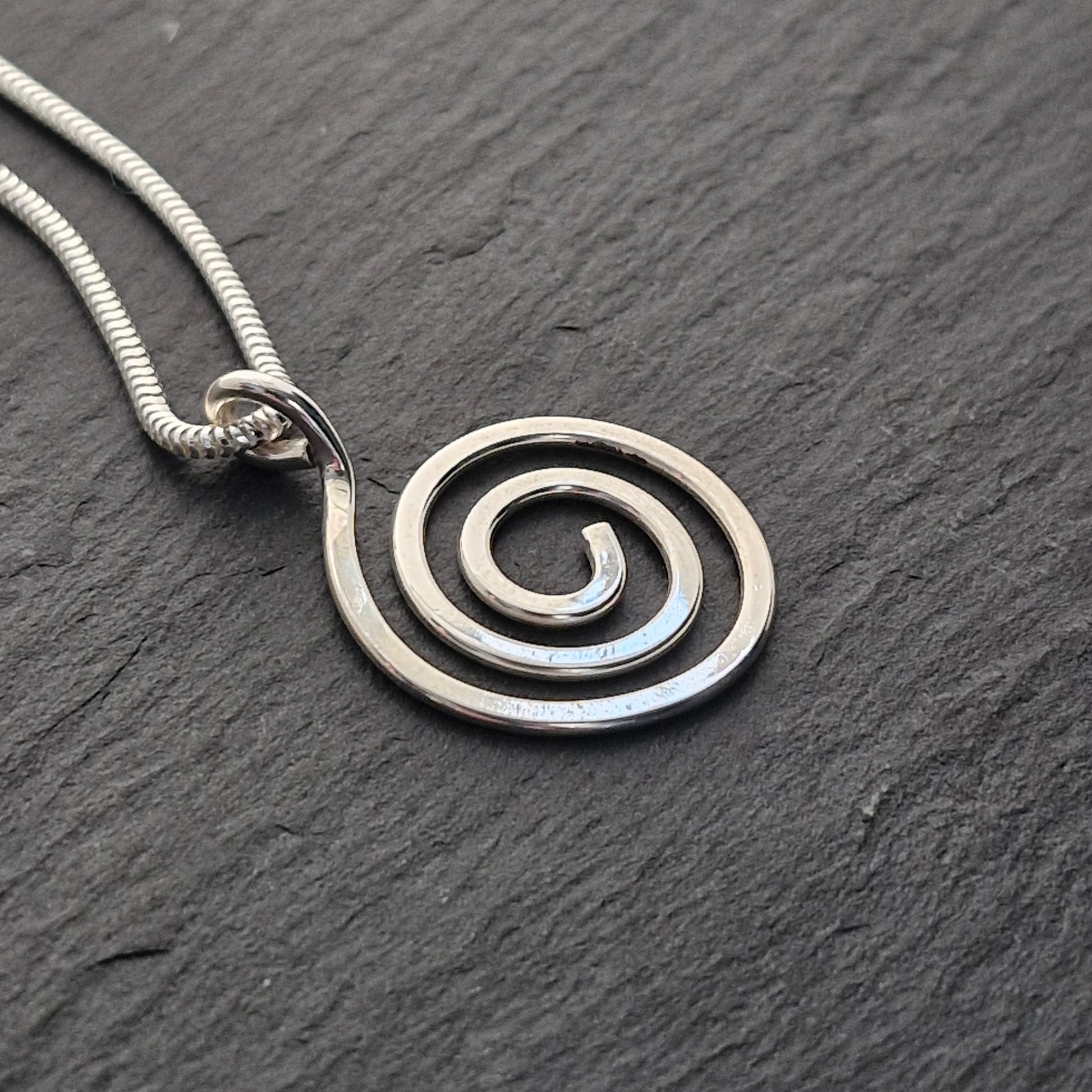 SPIRAL Pendant - Sterling Silver image 4