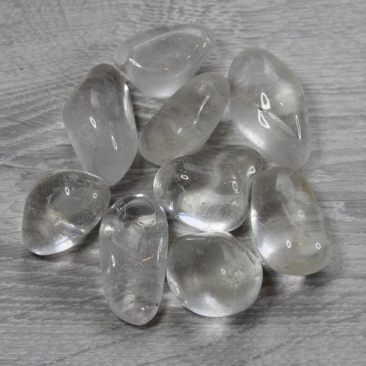 CLEAR QUARTZ Tumblestone (large) image 0