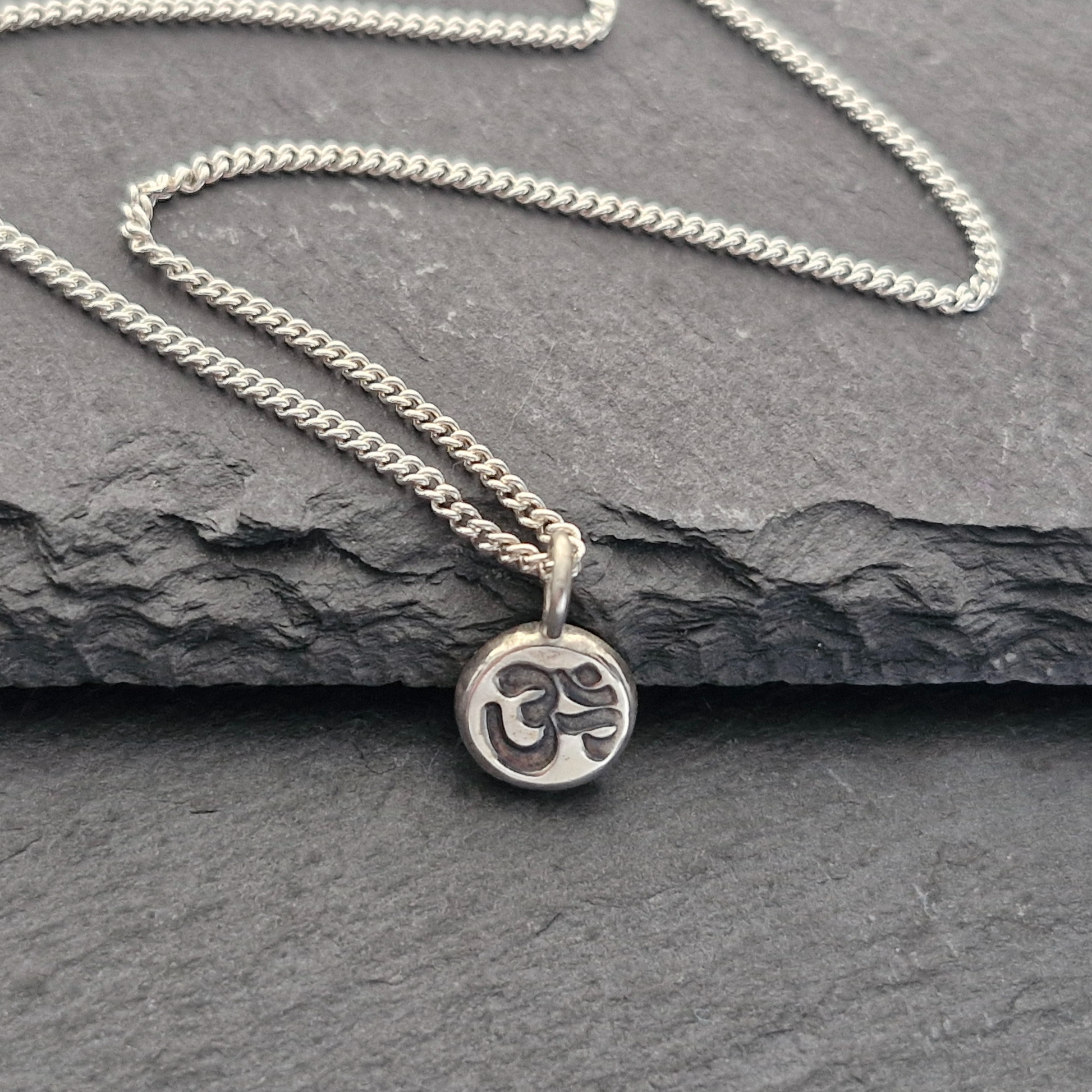 OHM Pendant - Sterling Silver image 0
