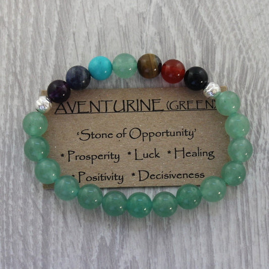 AVENTURINE Chakra Bracelet image 1